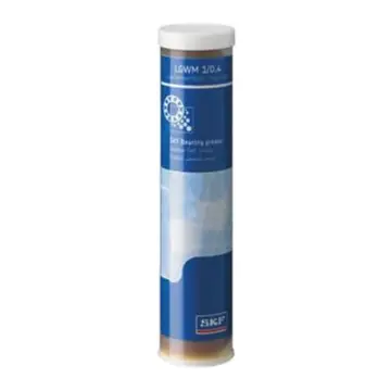 SKF bearing grease, 420 ml cartridge, LGWM 1/0.4. Available in 420 ml/tube containers.