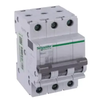 Schneider Electric Osmart 3P 63A Type C Miniature Circuit Breaker, OSMC32N3C63