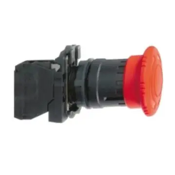 Schneider Electric red mushroom-shaped emergency stop button, XB5AS542C rotation reset 1NC (ZB5AZ102C+ZB5AS54C).