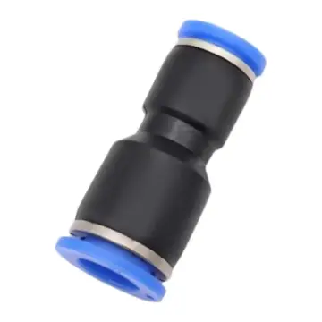 Festo quick-connect coupling, NPQE-D-Q12-Q10-P10, 8113115 reducing straight-through coupling, 12mm to 10mm