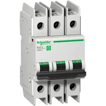 M9F42302 MCB Multi9 C60BP 3P 2A C curve 10kA