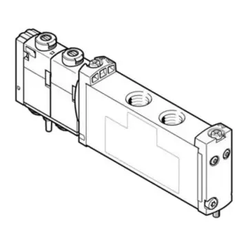 Festo 2-position 3-way solenoid valve, VUVG-S14-T32C-AZT-G18-1T1L, 573464