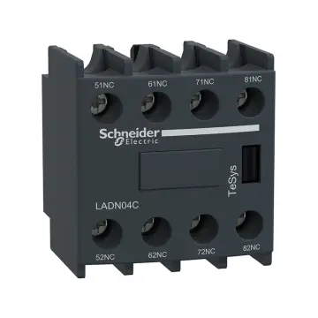 Schneider LADN04 Auxiliary contact LADN04C 4NC