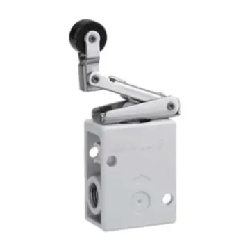 SMC mechanically controlled valve, VM220-02-02SA side piping, one-way roller lever type, two-position two-way, R1/4