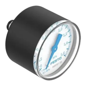 Festo pressure gauge, PAGN-40-1.6M-P10, 563737 QSP.10, 0 to 1.6 MPa