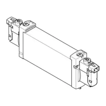 Festo 2-position 3-way solenoid valve, VUVG-B18-T32C-AZT-F-1H2L-W1, 578827