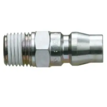 SMC quick-connect external thread connector, KK130P-01MS