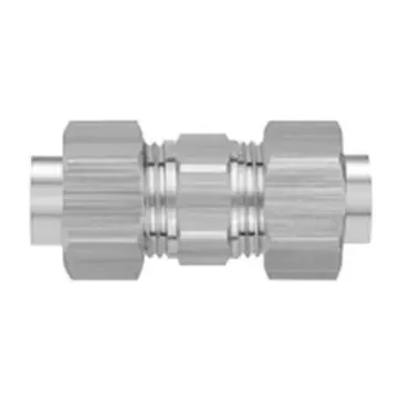SMC straight-through internal thread embedded pipe fitting, KFH10B-00 brass bushing