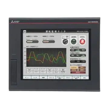 GT2708-VTBA Mitsubishi 8.4-inch touchscreen with AC220V power supply, original Japanese HMI.