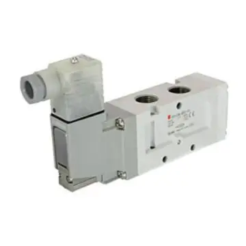 SMC solenoid valve, VF5120-5DZ1-03, 2-position 5-way single solenoid valve, Rc3/8", DC24V