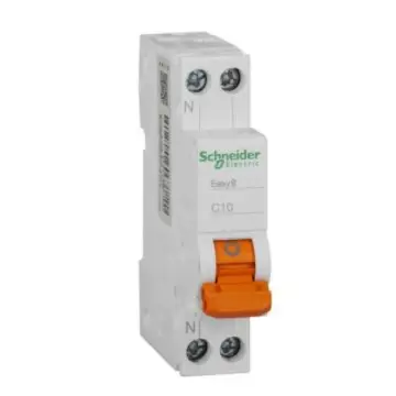 Schneider Electric Phase + Neutral Miniature Circuit Breaker, MGNEA9A45C10