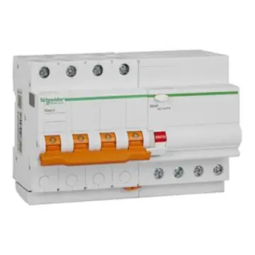 Schneider Electric EA9R residual current circuit breaker 4P C20A/30mA/Class A, EA9RN4C2030CA