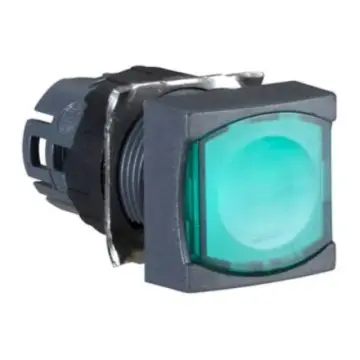 Schneider Electric ZB6CW3 Square Self-Resetting Illuminated Button Head
