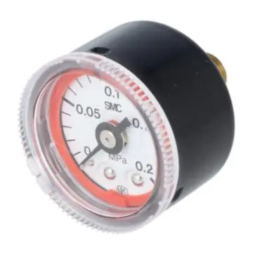 SMC dual-color dial pressure gauge, G36-2-01-L