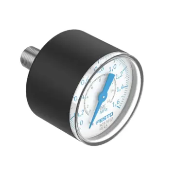 Festo pressure gauge, PAGN-40-0.6M-R18-1.6, 8037011