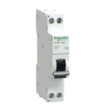 Schneider Electric Miniature Circuit Breaker, Pro iDPNa Vigi+ (18mm) Type A 10A ELE CA9RBOAC1101, replaceable for A9D93610
