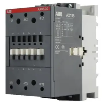ABB AX series three-pole AC coil contactor (AC coil), AX115-30-11-80*220-230V 50Hz/230-240V 60Hz 10139716