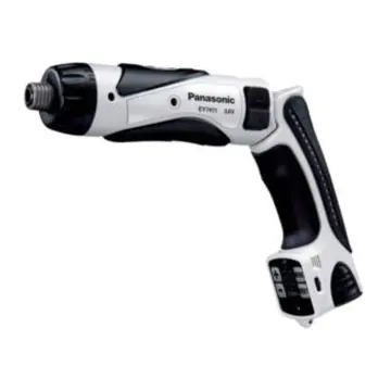 Panasonic cordless screwdriver, torque control, screw counter, EY7411, 0.3-2.9/4.4Nm, 3.6V/1.5Ah, two batteries and one charger, EY7411