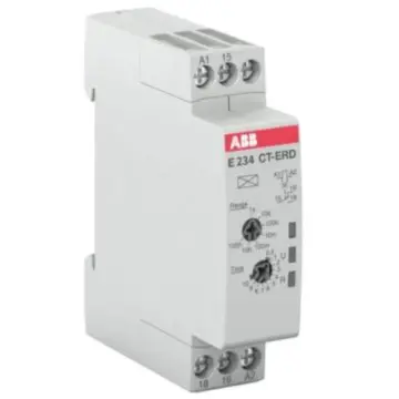 ABB CT-D Electronic Time Relay, CT-ERD.12, on-delay, 0.05s-100h, 1c/o 10050071