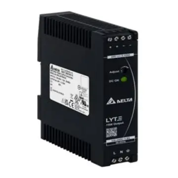 Delta Industrial Power Supply Switching Power Supply, 12V 75W, with Conformal Coating, DRL-12V75W1AZR.
