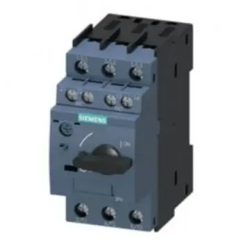 SIEMENS 3RV6 Motor Protection Circuit Breaker, 3RV6011-1JA15 4KW 7-10A 1NO/1NC 3RV60111JA15