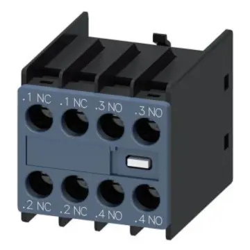 SIEMENS 3RH69 domestic contactor auxiliary contact, 3RH6911-1HA22 3RH69111HA22