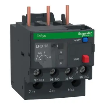 Schneider Electric thermal overload relay, LRD12 5.5-8A