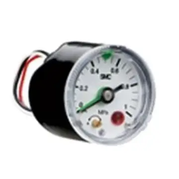 SMC pressure gauge with pressure switch, 3C-GP46-10-01