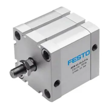 Festo compact cylinder, ADN-63-40-A-P-A ISO 21287, piston rod end external thread