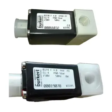 Burkert 3-way corrosion-resistant solenoid valve 0330|0124