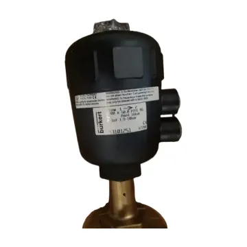 Burkert angle seat valve for nitrogen generators, double-acting type, starting with 931.