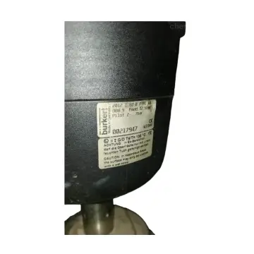 Burkert pneumatic shut-off valve, model 2012, 217947