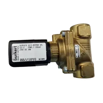 Burkert 6213EV series solenoid valves for beer brewing equipment