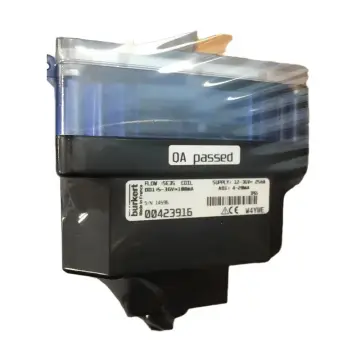 BURKERT turbine flow meters