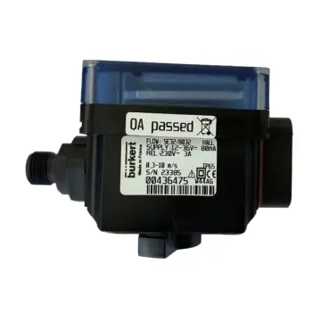 Burkert flow meters, model 8032, model 00436475