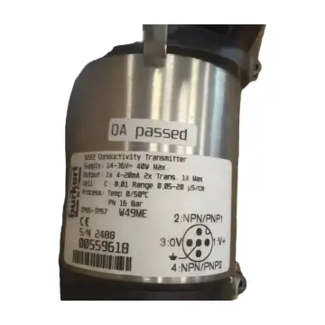 Burkert conductivity sensor authorized distributor.