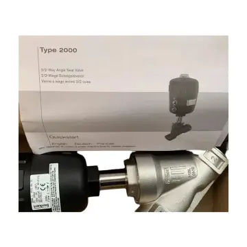 Burkert 2000 angle seat valve 00272615 double-acting