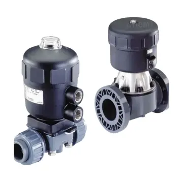 Burkert Fluid's core Burkert diaphragm valves, model 2030.