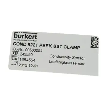 Burkert pH electrode distributor, Burkert conductivity electrode 8221
