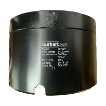 Burkert S077 flow meter 567227 Burkert flow sensor