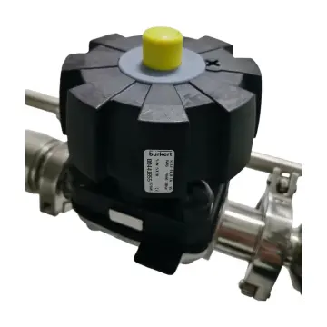 Burkert manual diaphragm valve 3233 double diaphragm