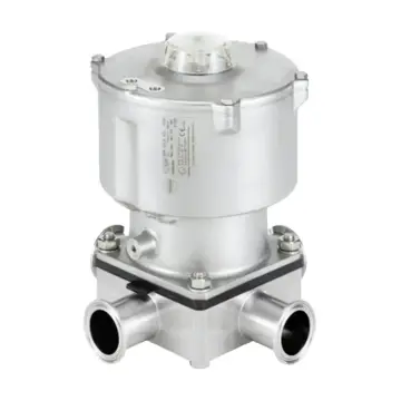 Burkert T-type diaphragm valve liner diaphragm certified by FDA
