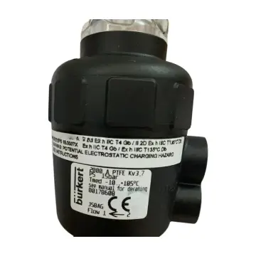 Burkert angle seat valve 2000 model 00178608