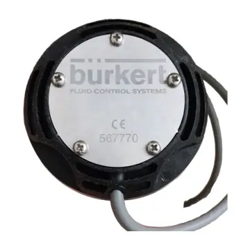Burkert Flow Sensor 8077 Oil Flow Meter 567203