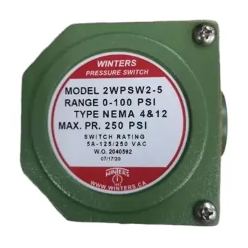 Canadian WINTERS pressure switch 2WPS-W-2-5