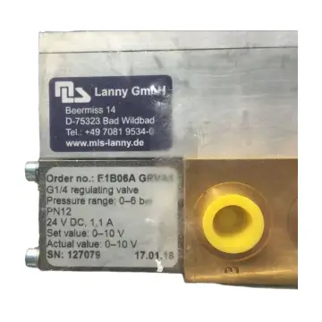 MLS Lanny proportional valve distributor, Lanny proportional control valve (Type E)