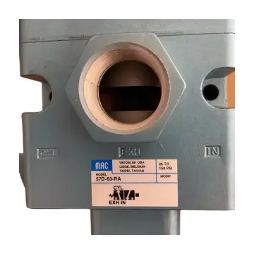 MAC valve distributor, genuine MAC pneumatic control valve 57D-83-RA .