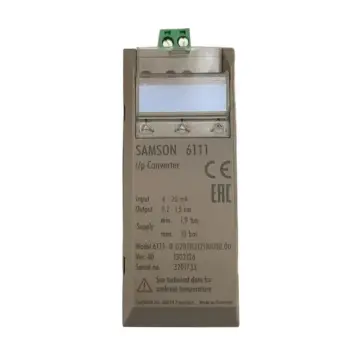 Samson Valve Electrical Converter 6111