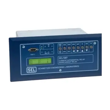 American SEL-587 protection device current differential relay