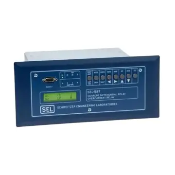 American SEL-587 current differential relay protection device